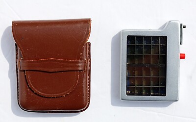 METRAPHOT Exposure Light Meter Booster for Leica Cameras w Leather Case Germany