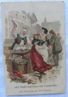 Chromo The fish merchants a fishmonger in the 15th century