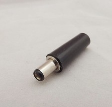 DC Power Cable 5.5mm x 2.5mm Male Plug Connector Adapter Soldering Plastic Black