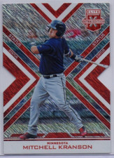 2016 Elite Extra Status #112, MITCHELL KRANSON RC /99, Minnesota Twins