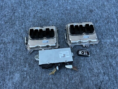 N63 ENGINE COMPUTER DME ECU KEY SET CAS4 BMW 650I 550I F10 F06 (2013 ...