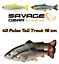 miniatuur 1 - Savage Gear 4D Line Thru Pulse Tail Trout 16 cm / 51 g. Swimbait