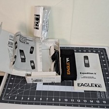 EAGLE Expedition II 2 unità mappatura GPS 12 canali paralleli ricevitore con custodia funziona