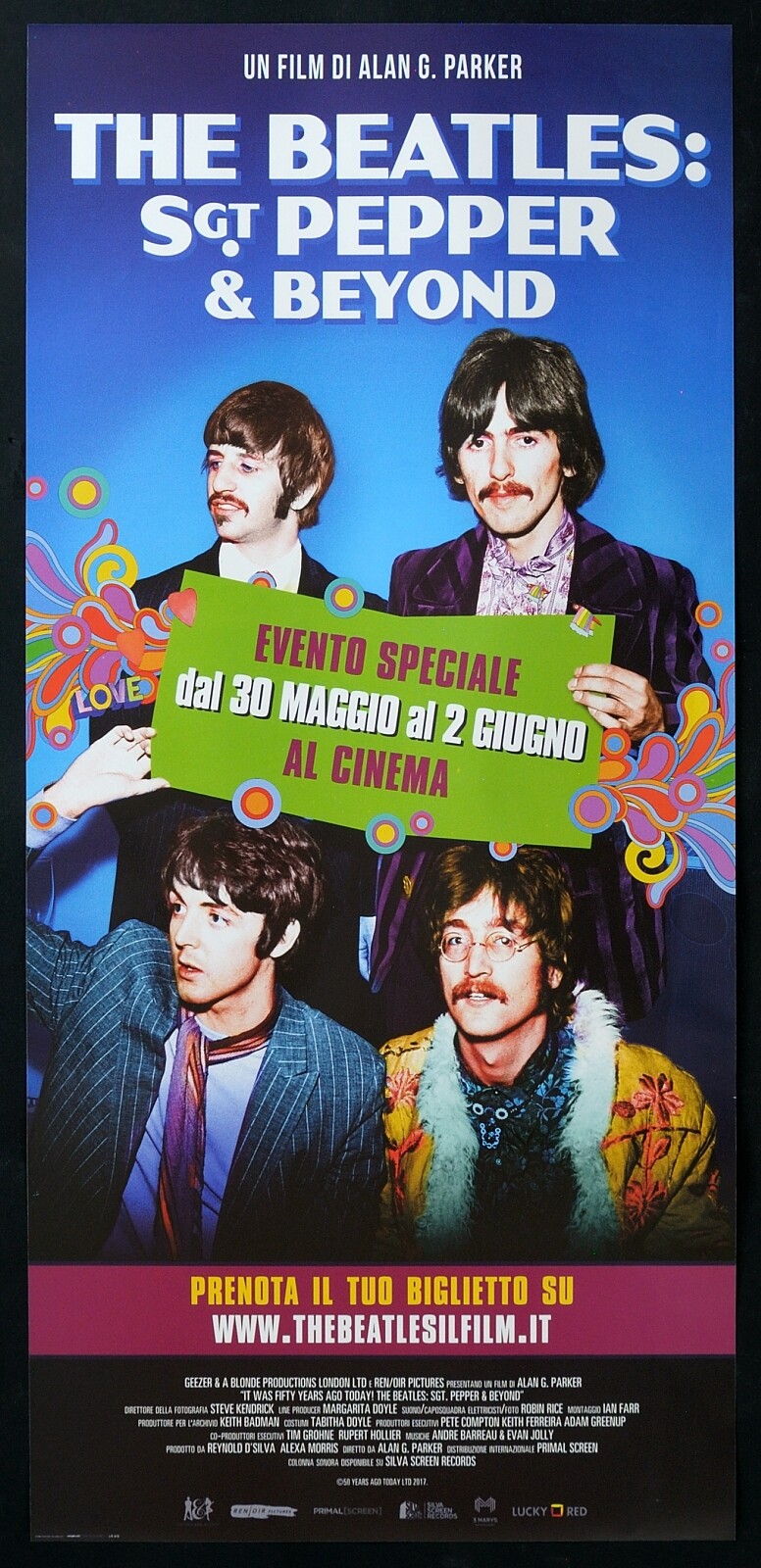 Locandina di The Beatles: Sgt Pepper & Beyond (2017)