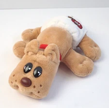 Pound Puppies Newborn Plush Tan Puppy Bulldog Stuffed Animal Small Hasbro 2021