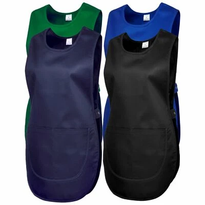 UNEEK Herren Damen Taschen Schürze Arbeitskleidung Cafe Küche Restaurant TABARD S-2XL