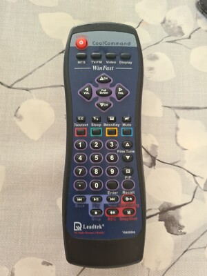 Leadtek Y0400046 Coolcommand WinFast TV Fernbedienung Original Original A751