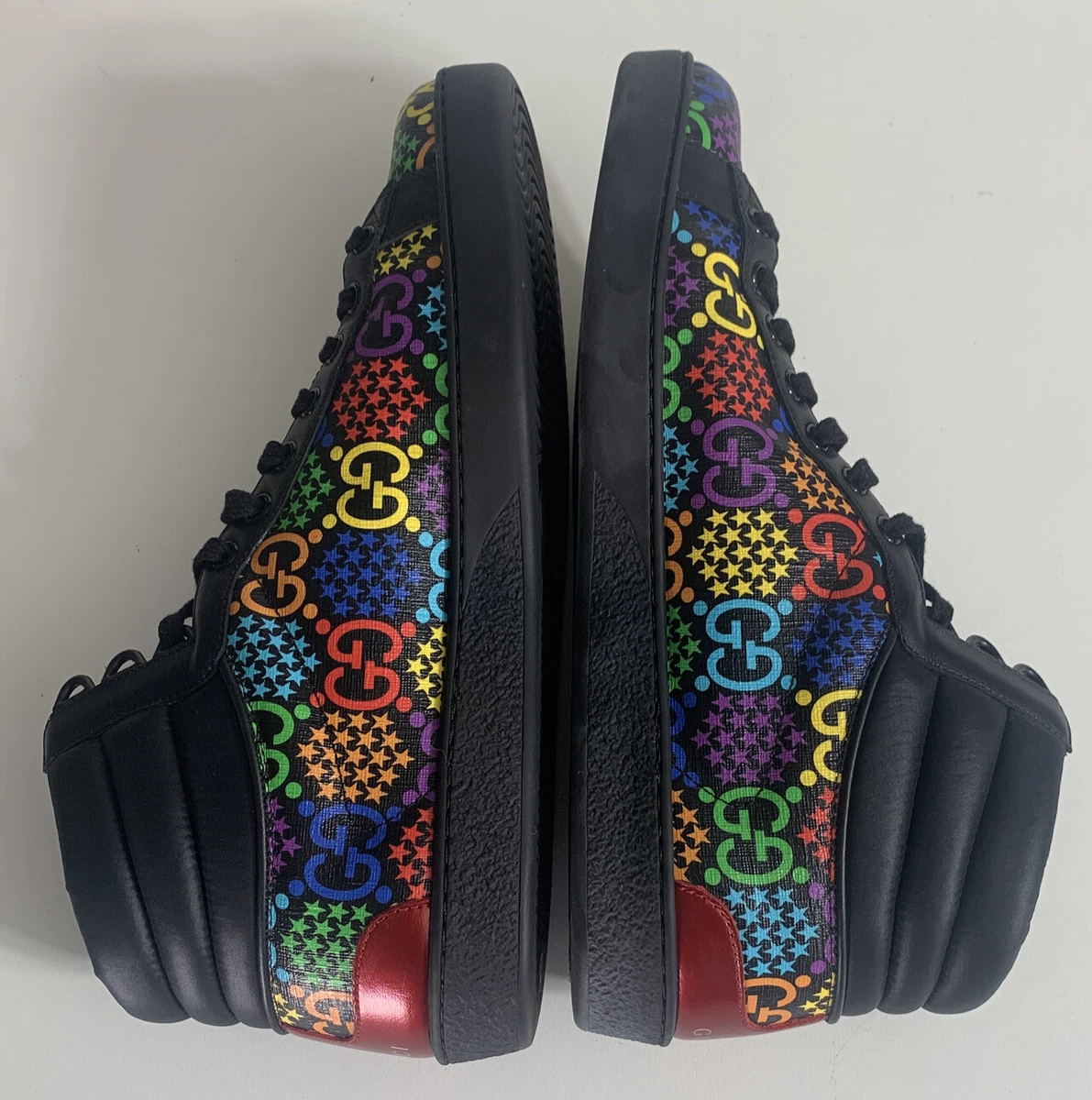 Authentic Gucci Ace GG Supreme &#039;Psychedelic Shoes With Box &amp; Dust | eBay