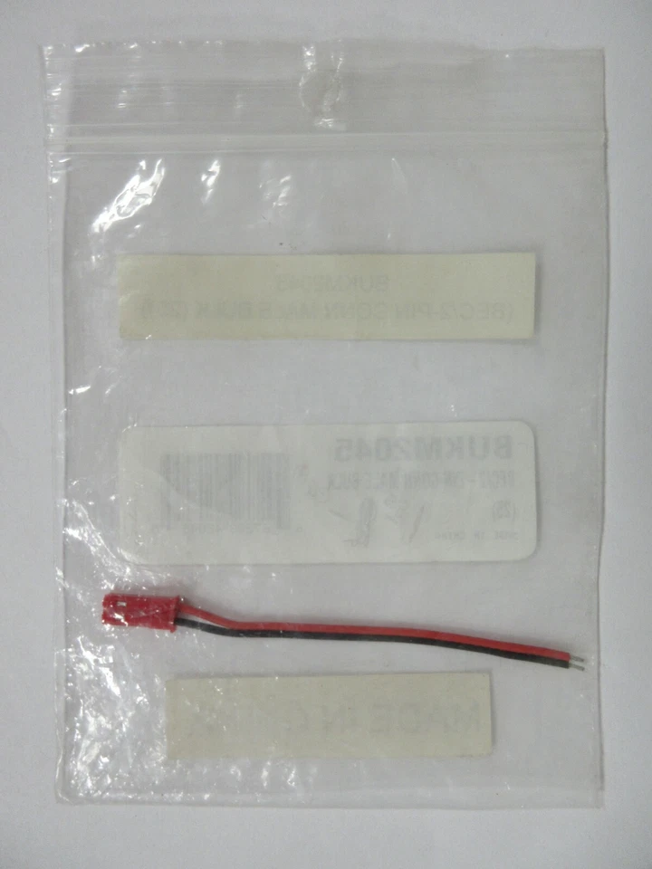 Bulk Program BEC/2-Pin Connector - Male (BUKM2045) - Model RC Parts Accessories - Image 2 of 4