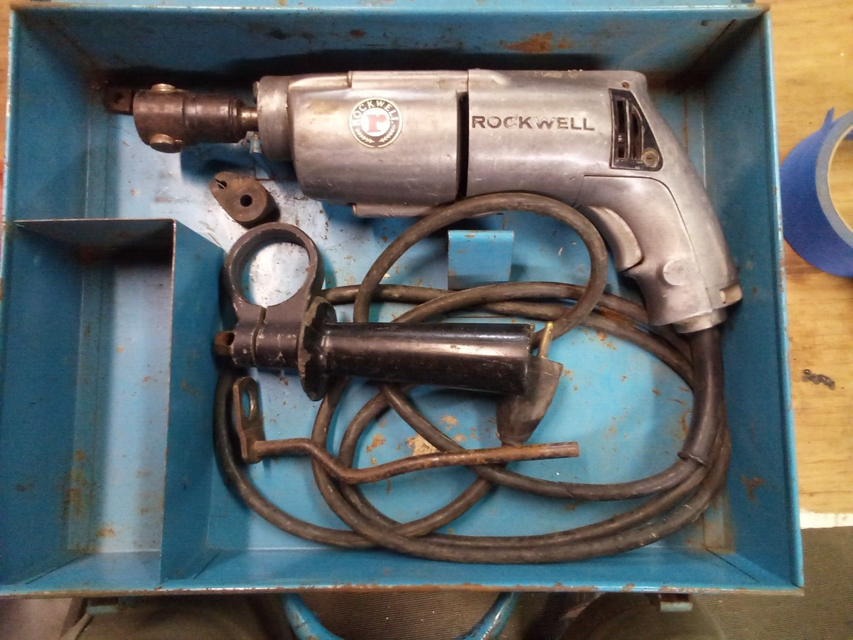 Vintage porter cable 752 portable tapper &steel box | eBay