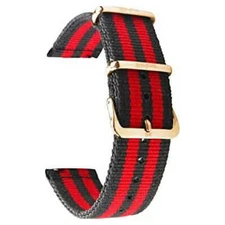 Nylon Watch Band - Quick Release, Waterproof Strap for Men & Women Soft & Durabl