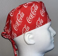 Coca Cola Angle Scrub Hat Chemo Cap