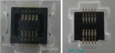 Hirose DF23C-10DS-0.5V Socket 2 x 5 Pin SMD 10Stk.