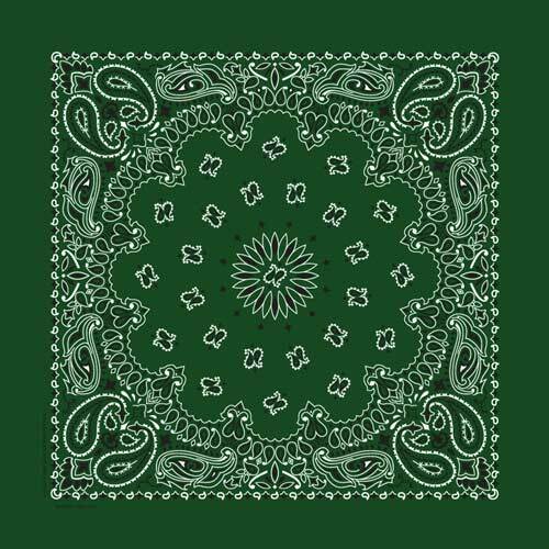 Hav-A-Hank USA Made 100% Cotton Paisley Bandannas Bandanas 22"X22"