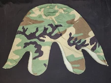 USGI M81 Woodland Camouflage M-1 Helmet Cover 8415-00-105-0605 Dated 1989