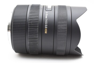 Sigma 8-16mm f4.5-5.6 DC HSM Canon EOS EF Fit