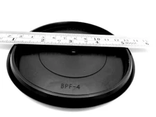 Duraliner Truck 4" Hole Fit Plug Cap - Push-In Fits 1/16" Thick Metal Material