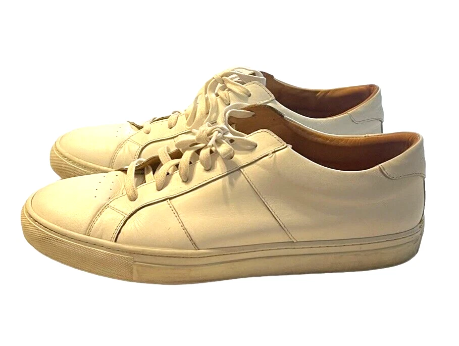 GREATS - The Royale High - Blanco Leather - Men's Shoe
