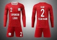 soccer jerseys Shorts Socks for boys Custom Goalie Jersey Shirts Soccer Uniform