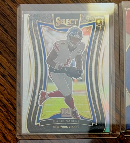 2024 Panini Select MALIK NABERS Silver Prizm Rookie Suite Level