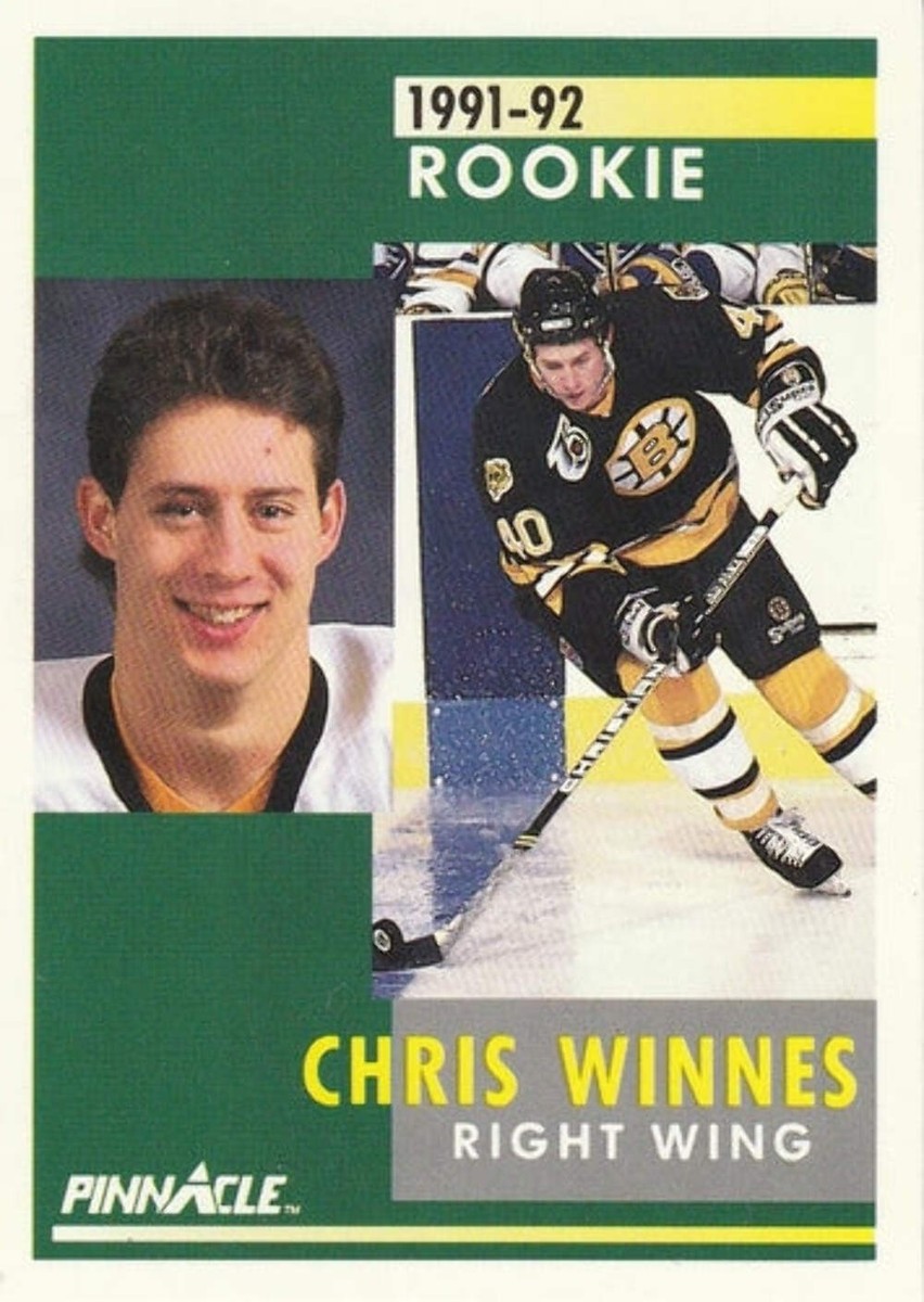 Burnley バーンリークリスウッド　直筆サイン入り 11 351 Chris Winnes - Boston Bruins - 1991-92 Pinnacle Hockey | eBay