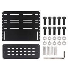 Simplayer Pedal Base Plate Mounting Plate Top Plate Aluminum Alloy + Base Plate