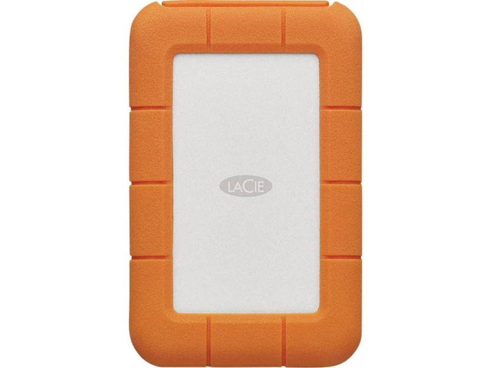 LaCie Rugged Secure USB-C 2TB All-Terrain Encrypted Portable Hard Drive Model - Image 2 of 4