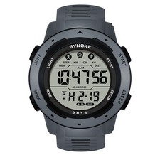 Gray Men's Military Tactical Sports Watch LED Digital Backlight Wristwatch Gift
