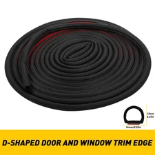 Rubber Seal Edge Trim Weather Strip Noise&Wind&Snow Water Proof Material 5M EXD