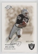 2011 Topps Gridiron Legends Bronze 85/299 Marcus Allen #20 HOF 2x6