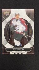 2024-25 UD Engrained Icons Alex Tanguay Mahogany Parallel /75