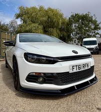 TRC Volkswagen Scirocco MK3 Pre Facelift 2008-2014 Front Splitter black