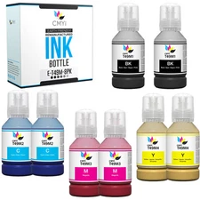 8-Pack Compatible Epson T49M Sublimation Ink Bottles for SureColor F170 F570 Pro
