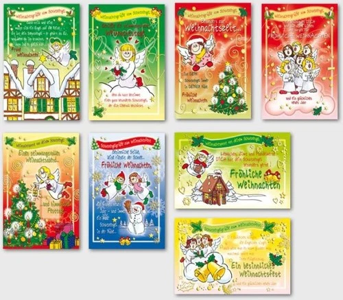Weihnachtskarten, viele Motive,Glückwunschkarten mit Umschlag, Blitzversand - Bild 10 von 42