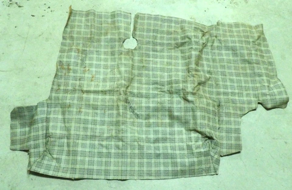 Mustang Shelby GT350 GT500 1967 original fastback maletero trasero alfombrilla equipaje cubierta de piso Foto 4 de 4