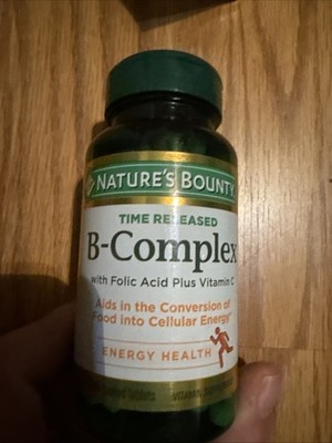 SM Nature's Bounty Vitamin B-Complex with Folic Acid Plus Vitamin C 125 Counts