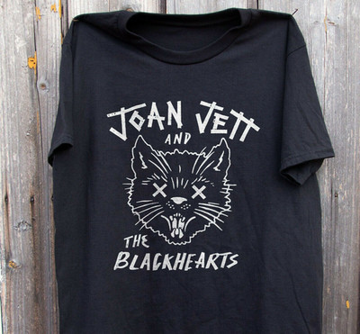 Vintage Joan Jett and The Blackhearts Tour Punk Unisex Cotton T-Shirt MI261