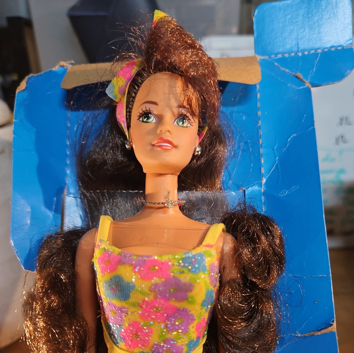 Glitter Beach Barbie Teresa Doll Mattel 4921 Vintage 1992 for sale