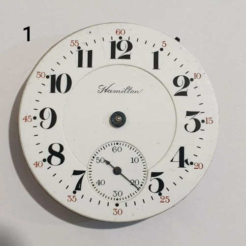 Hamilton   pocket watch movement size 16, Jewels  21, pos. 5