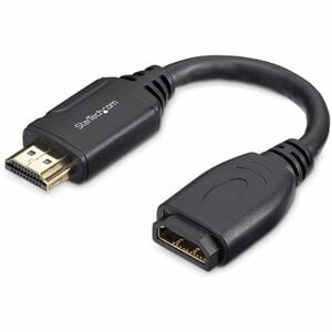 Startech 6""/15Cm Hdmi Port Saver Cable 4K 60Hz High Speed Hdmi 2.0 Extension Cab