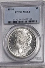 1881-S Morgan Silver Dollar MS64 #4