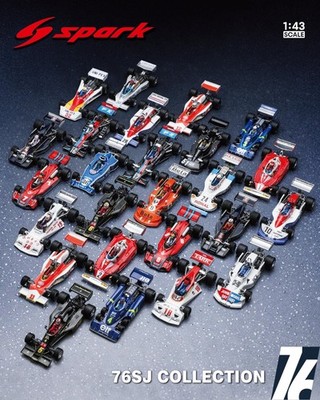 Spark Japan Exclusive 1:43 F1 Tyrrell P34 #3 J.Scheckter Japan GP 1976 76SJ03
