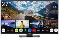 Camping Smart-TV Reflexion LDDX27IBT-B / 27 Zoll DVD & Triple-Tuner 12/24/230 V