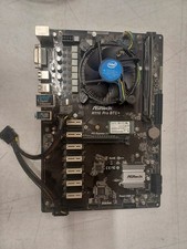 ASRock H110 Pro BTC , Intel G4600, 8GB DDR4 RAM, 16GB SSD - Motherboard Combo