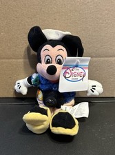 Disney Store Mini Bean Bag Tourist Mickey Mouse