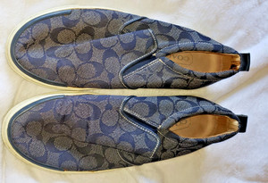 COACH New York Men’s Leather Slip-On Sneaker Size 12D Coach Shoes Size 12 | eBay main image 4