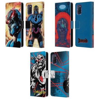 JUSTICE LEAGUE DC COMICS DARKSEID COMIC ART LEATHER BOOK CASE FOR OPPO PHONES