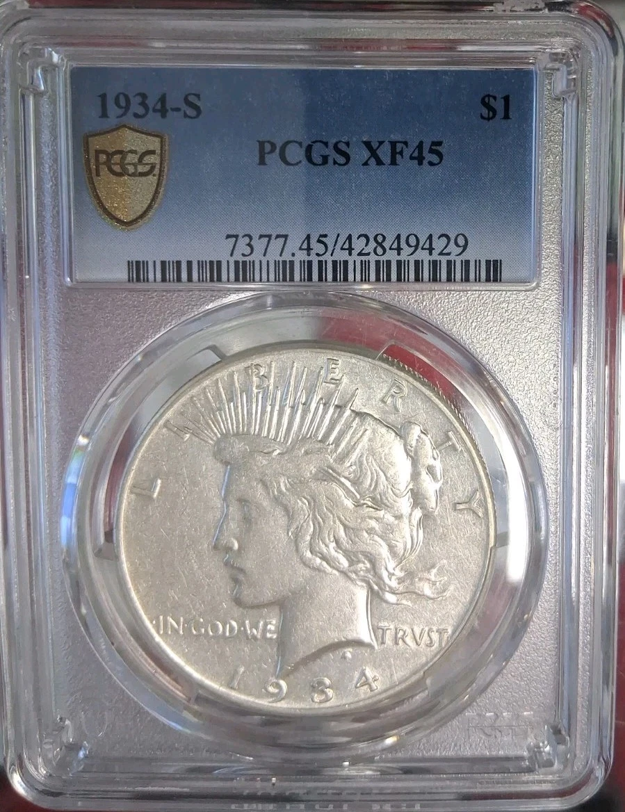 1934 S ピースダラー Peace Dollars 1934 for sale | eBay