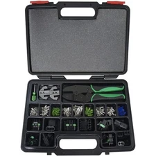 Astro Pneumatic 9478 Weather Pack Crimping Tool and 220-Piece Accessory Set