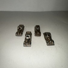 VTG Cast Iron Penny Toy Cars Lot of 4 Nickel Plated Trucks Sedans No. 7N HTF